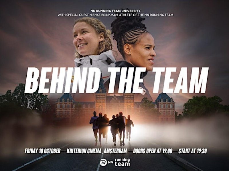 NN Running Team: "Behind The Team" Cinema Event in Amsterdam